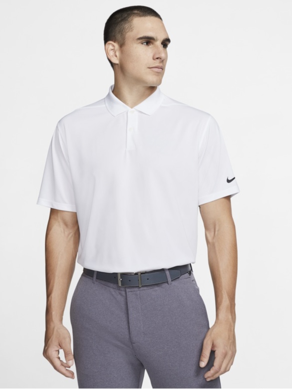 NWT Nike Tour Performance Dri Fit Whitr Golf Polo Size XL